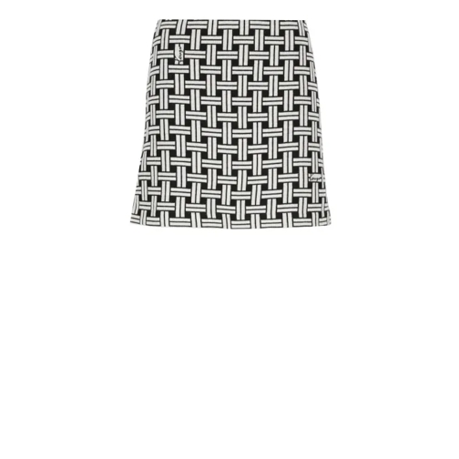 Kenzo Weave Skirt White 