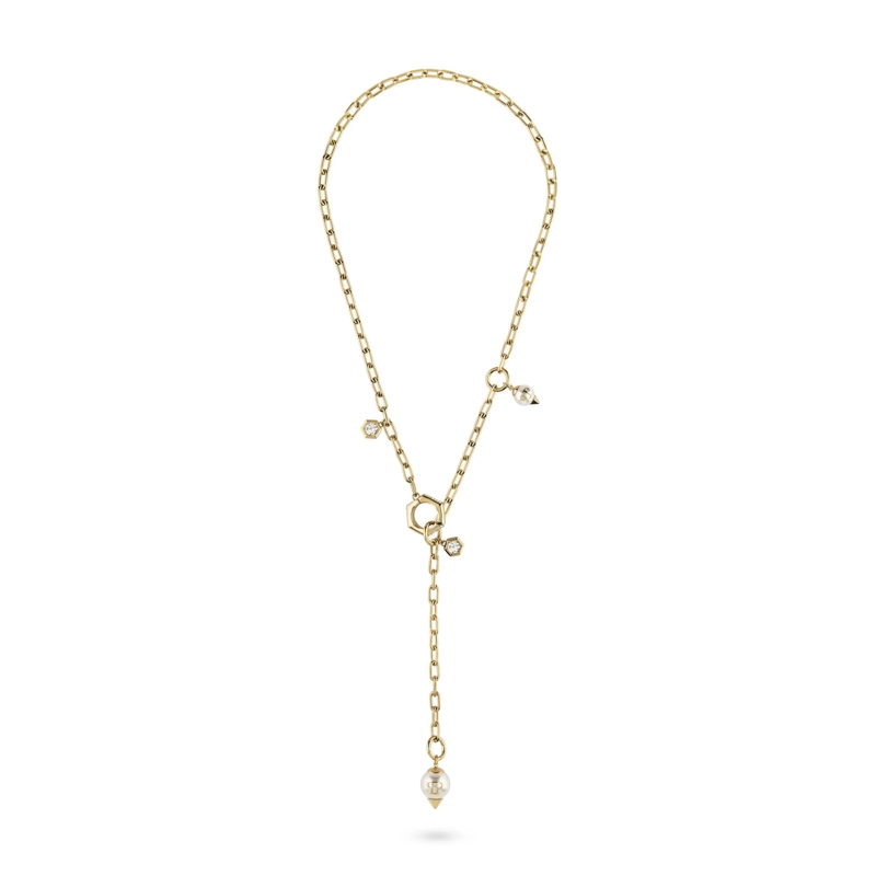 Philipp Plein Mittellange Halskette Halskette Rhapsody gold