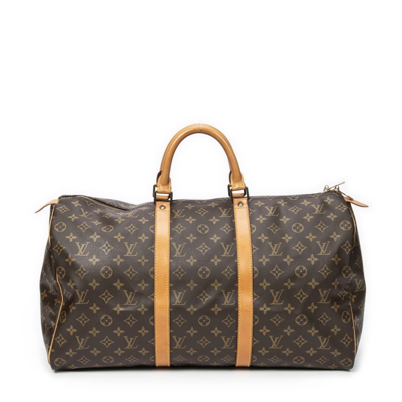 Louis Vuitton Crossbody Bag Keepall 50 braun