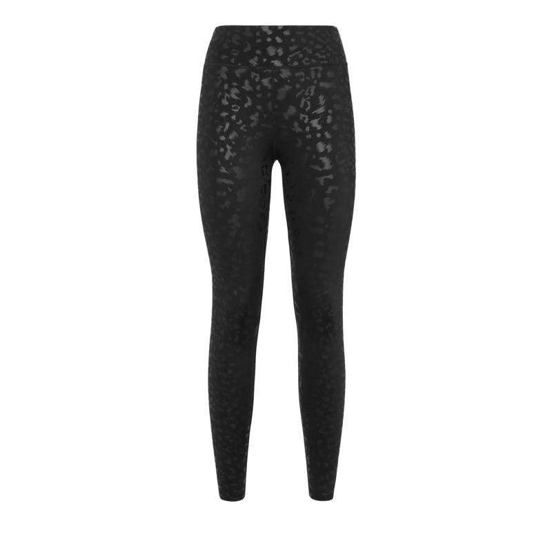 Plein Sport Leggings Leggings Leopard schwarz