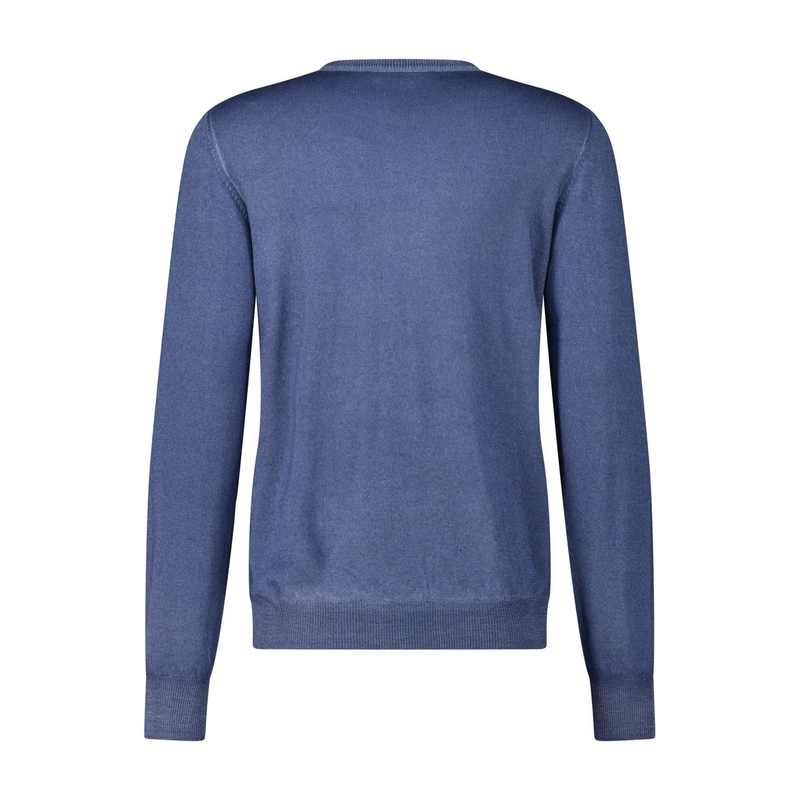 Gran Sasso Pull Strickpullover aus Wolle blau(Image 8)