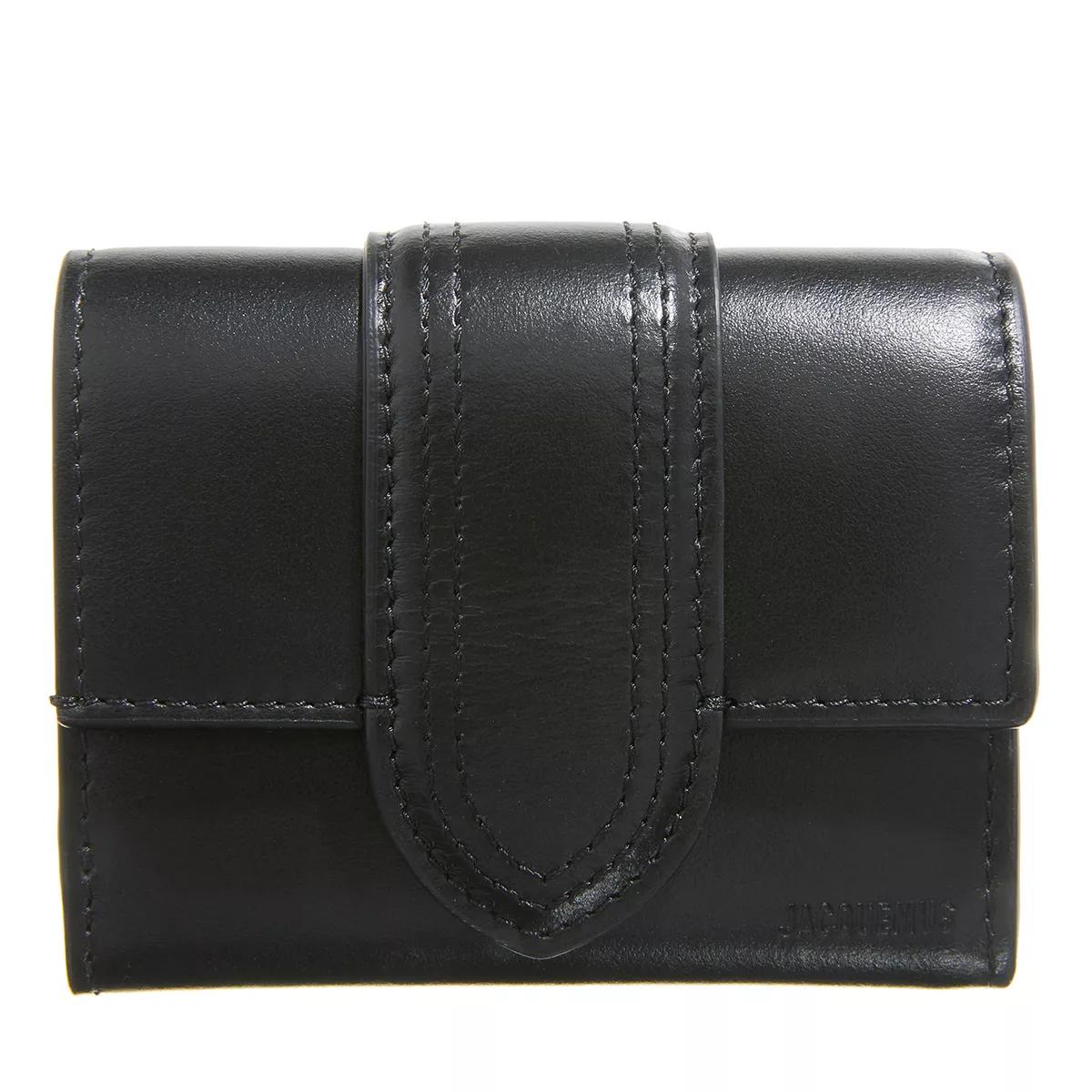 Jacquemus Portemonnaies - Le Compact Bambino - Gr. unisize - in Schwarz - für Damen