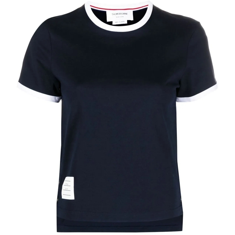 Thom Browne T-Shirt T-Shirts And Polos Blue blau