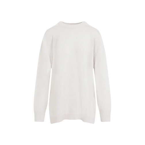 Theory Pull Melange White Cashmere Pullover White