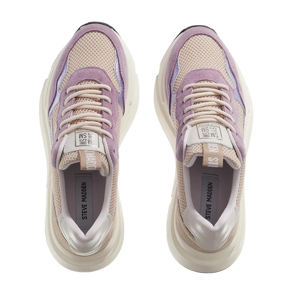 Steve Madden Starlyn Beige Lila Low Top Sneaker