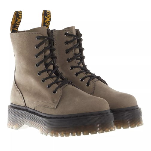 Dr. Martens 8 Eye Boot Nickel Grey Lace up Boots
