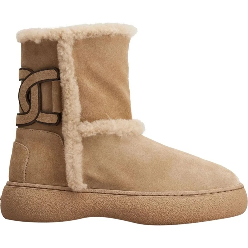 Tod's Bottes Boots Beige beige