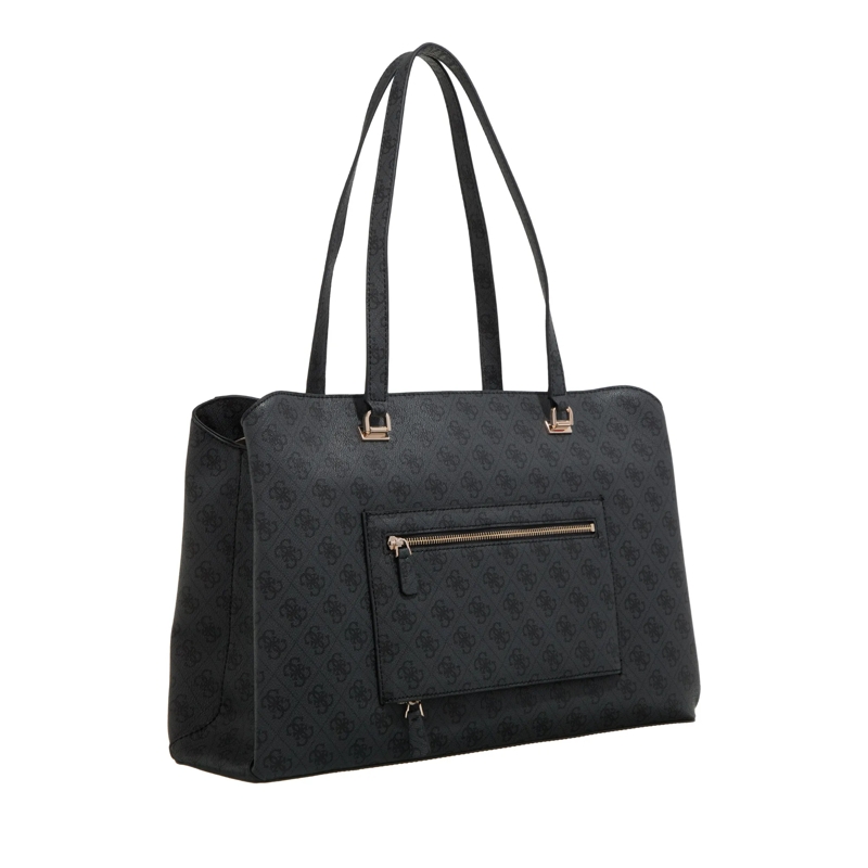 Guess Tote Orlina Travel Tote Coal Logo(Image 3)
