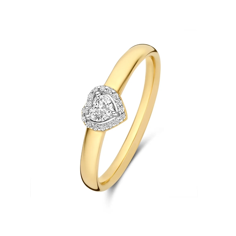 Isabel Bernard Bague diamant De la Paix Amore 585 Gold Ring Gold