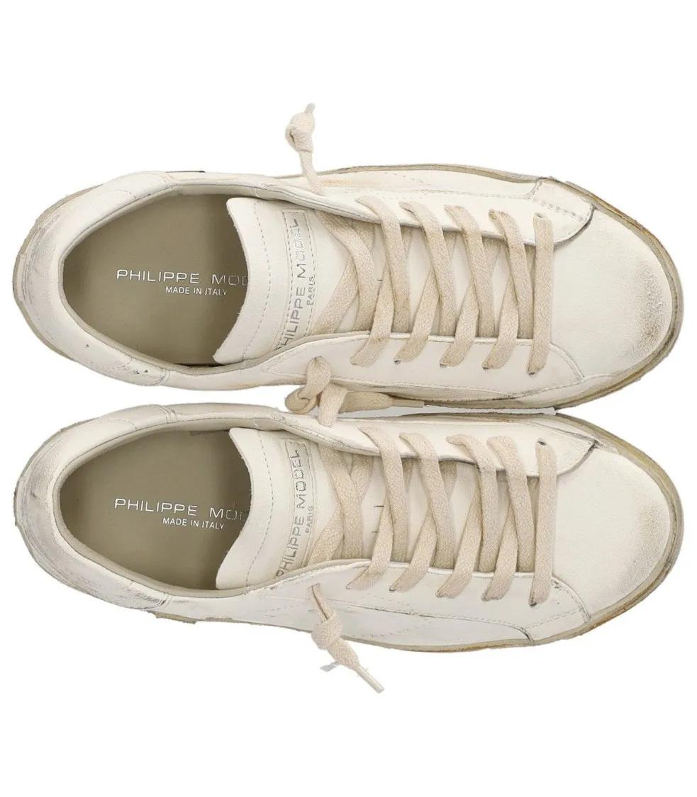 Thumbnail - Philippe Model Low-Top Sneaker - Prsx Low Vintage White Sneaker - Gr. 41 (EU) - in Beige - für Damen