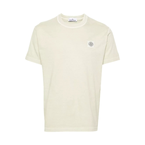 Stone Island T-Shirt mit Logo-Patch V0151 pistachio 