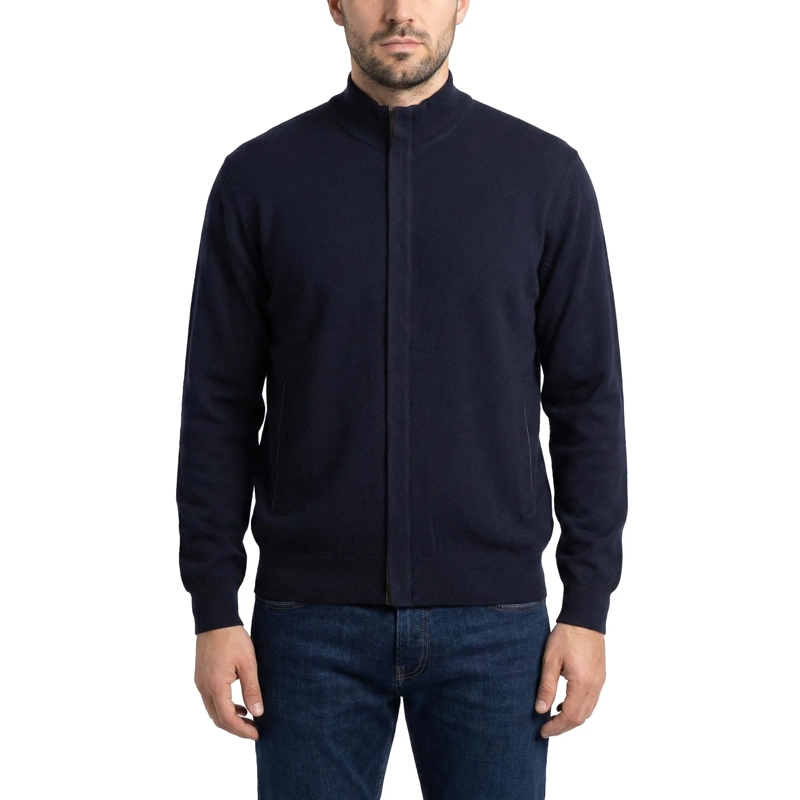 Paul & Shark Strickjacke Strickjacke aus Wolle blau(Image 2)