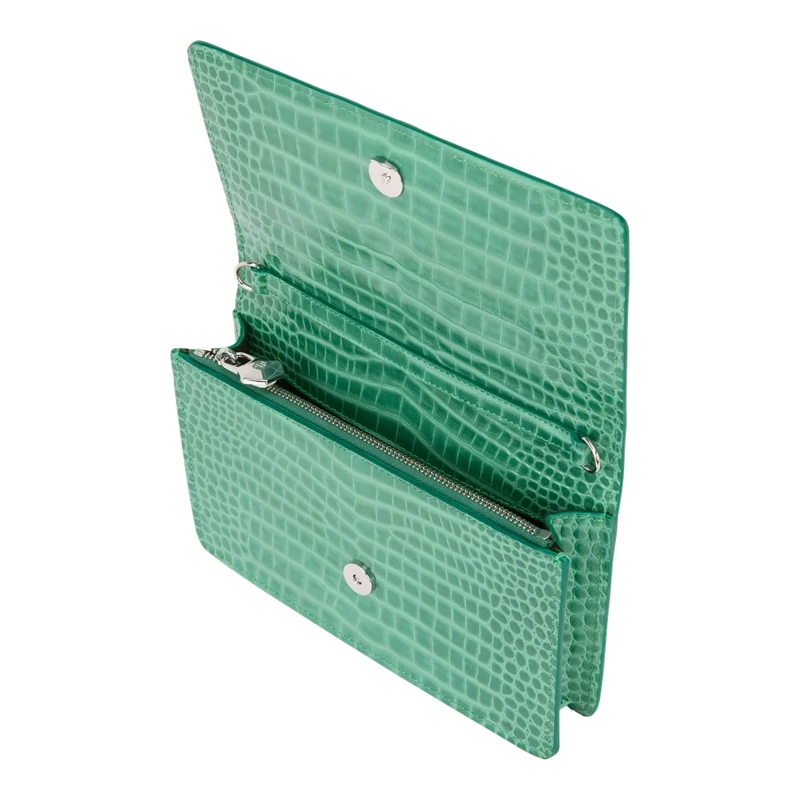 Philipp Plein Clutch Clutch Bag Cocco Hexagon grün(Image 4)