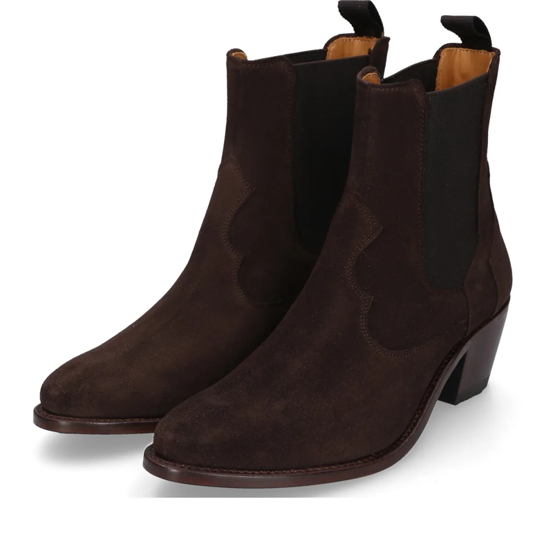 Henry Stevens Chelsea-laarzen Stiefeletten Marla WCB dunkel-braun(Image 2)
