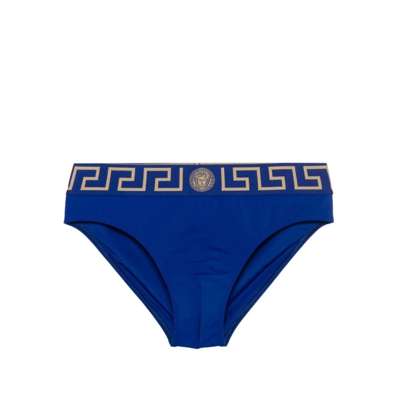 Versace  Blue Swim Brief Blue