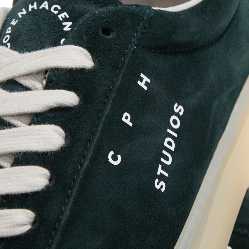 Copenhagen Low-Top-Sneaker CPH433 Suede Forest Green(Image 4)