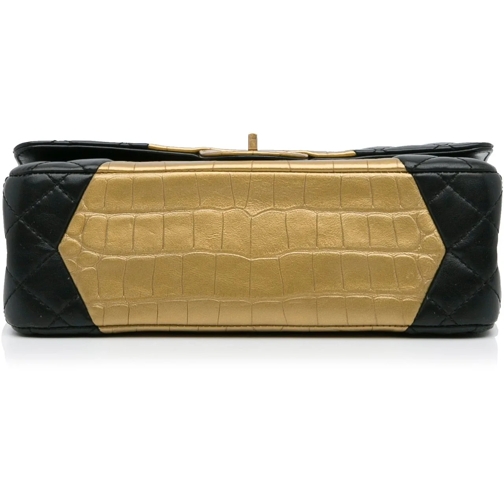 Chanel Sac à bandoulière 2019 Medium Croc Embossed Lambskin 2.55 Reissue Do schwarz (Image 24)