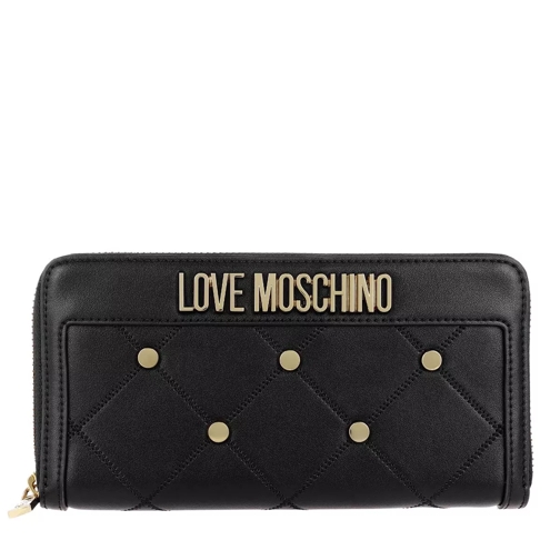 Love Moschino Portafogli Wallet Nero Continental Portemonnee