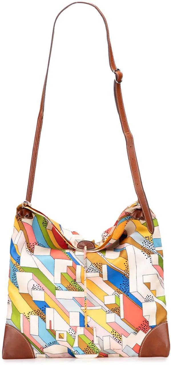 Hermès Hobo Bags - On A Summer Day Silky City 33 - Gr. unisize - in Gelb - für Damen