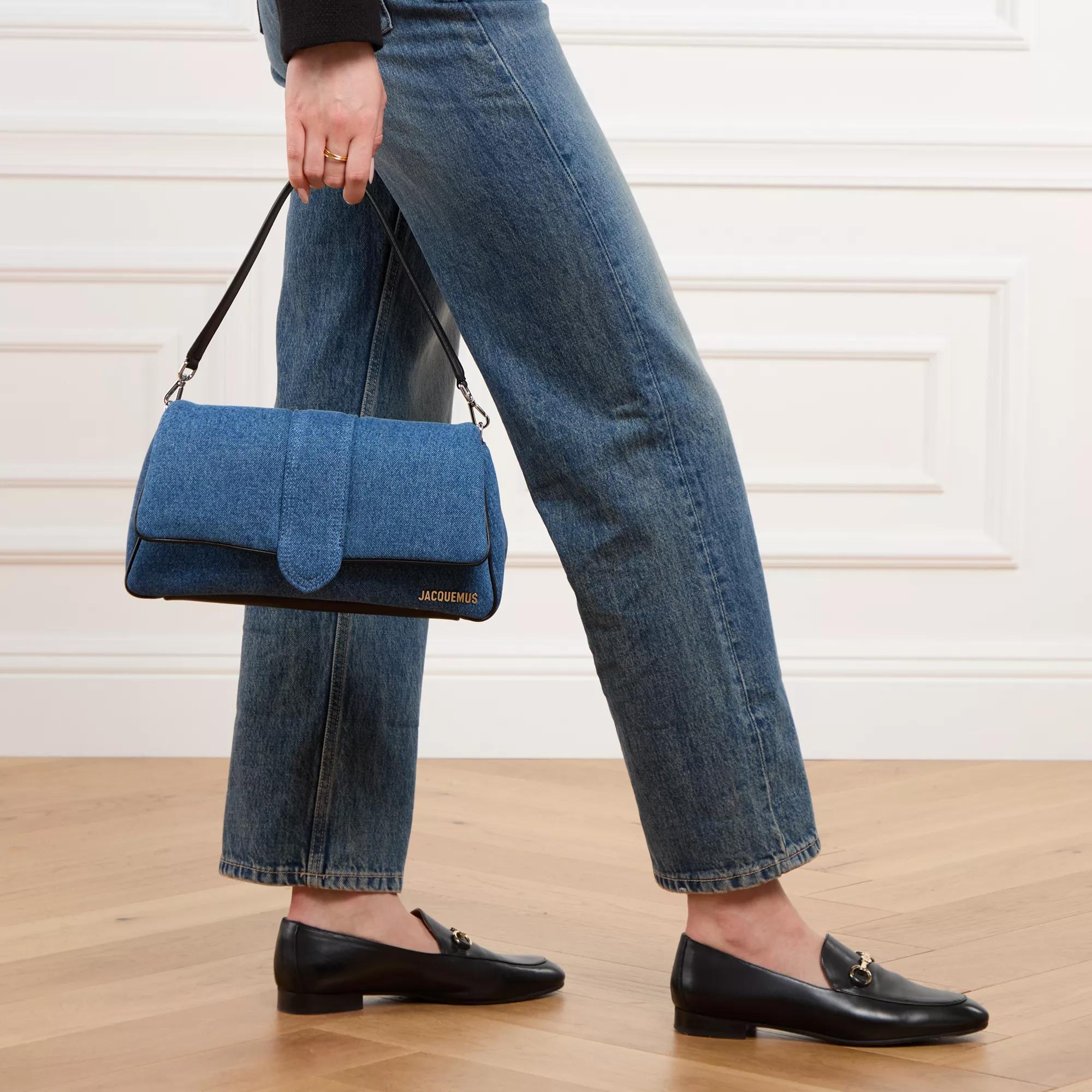 Jacquemus Schoudertas in Le Bambimou-stijl Blue Dames