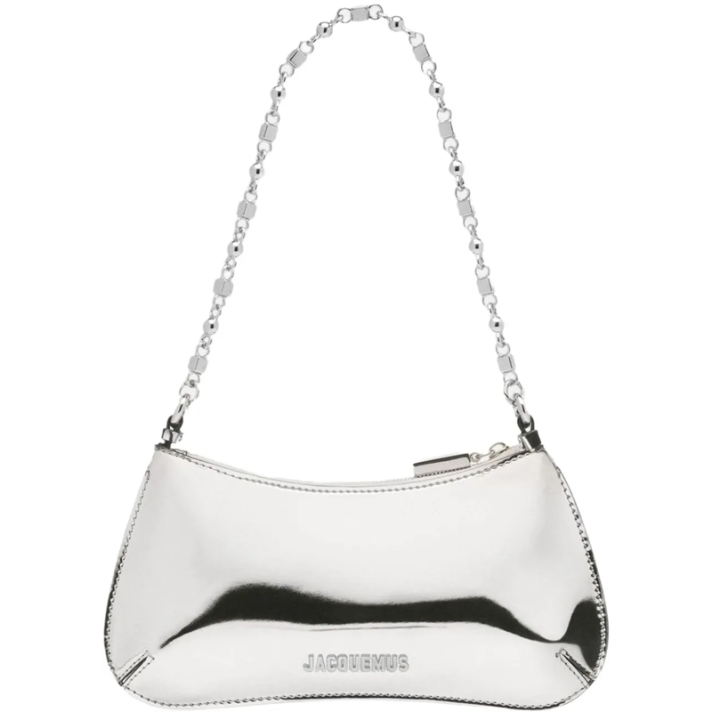 Jacquemus Schultertasche Bags Silver silber