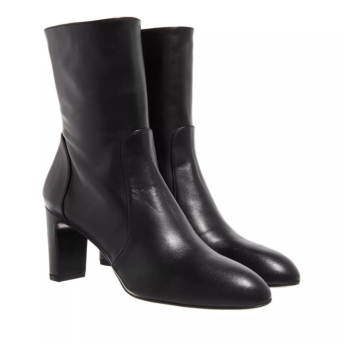 Stuart Weitzman Boots & Stiefeletten - Vida 75 Zip Bootie - Gr. 40 (EU) - in Schwarz - für Damen