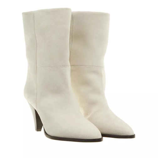 Isabel Marant Boots Rouxa Suedeleather Chalk Ankle Boot