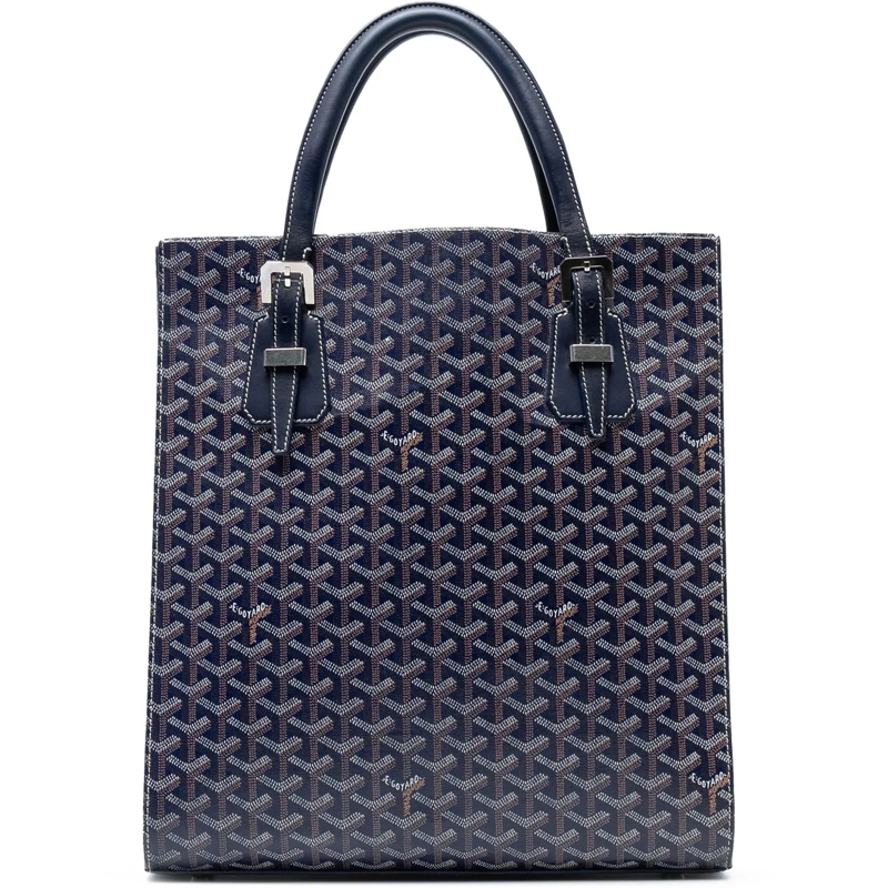 GOYARD Shopper Goyardine Comores Tote GM blau