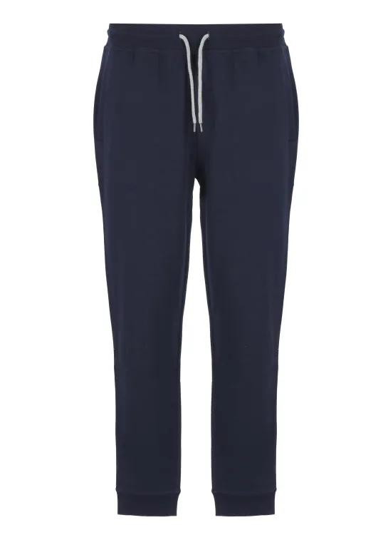 Brunello Cucinelli - Cotton, Cashmere And Silksweatpants - Größe S - blau