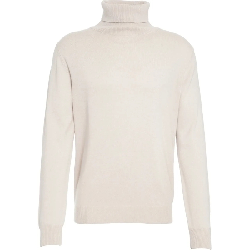 Dondup  Wool blend turtleneck sweater grau