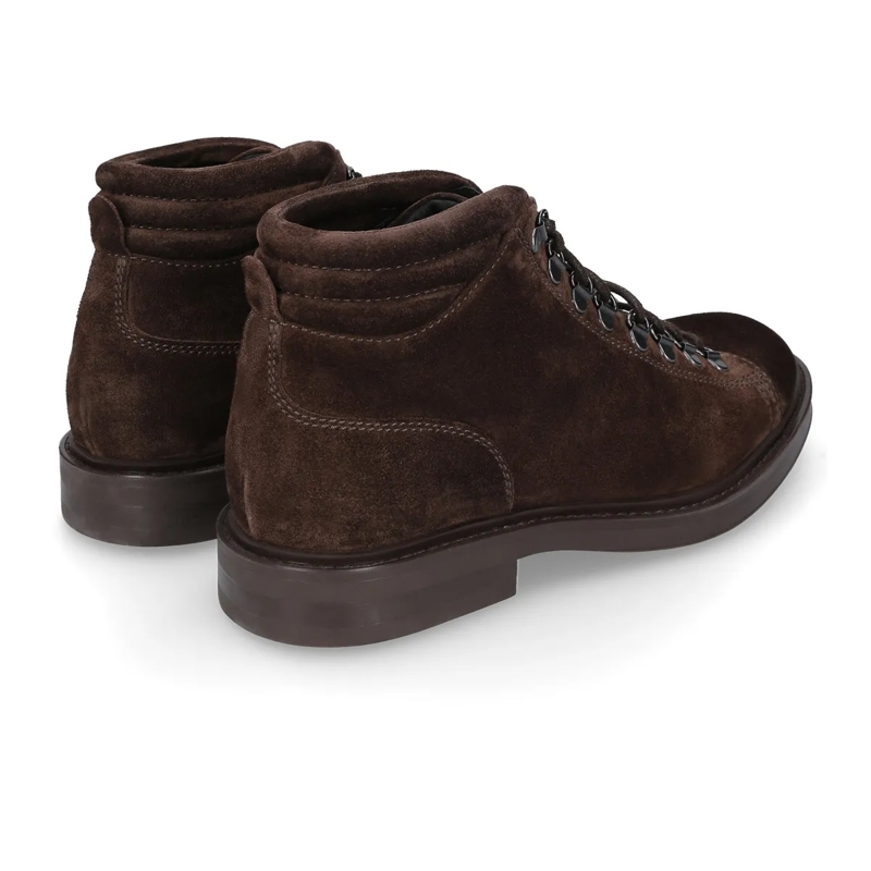 Heinrich Dinkelacker Schnürstiefel Hiking Boots Florenz Plain V dunkel-braun(Image 3)