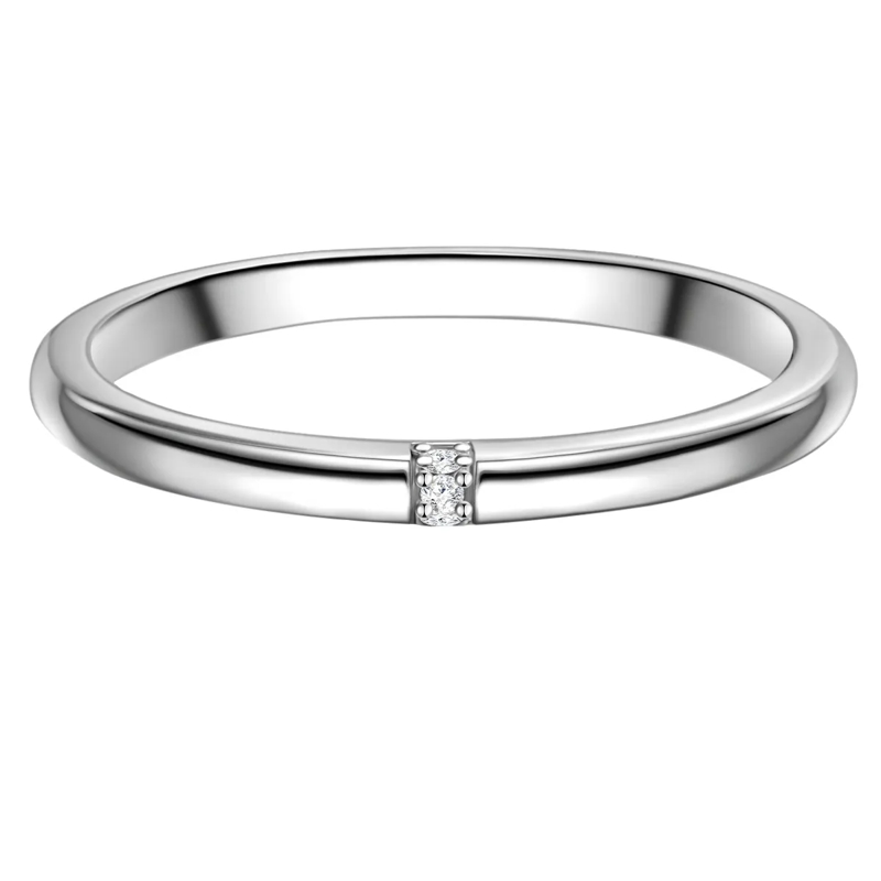 Glanzstücke München Ring Sterling Silber Ring Zirkonia silber