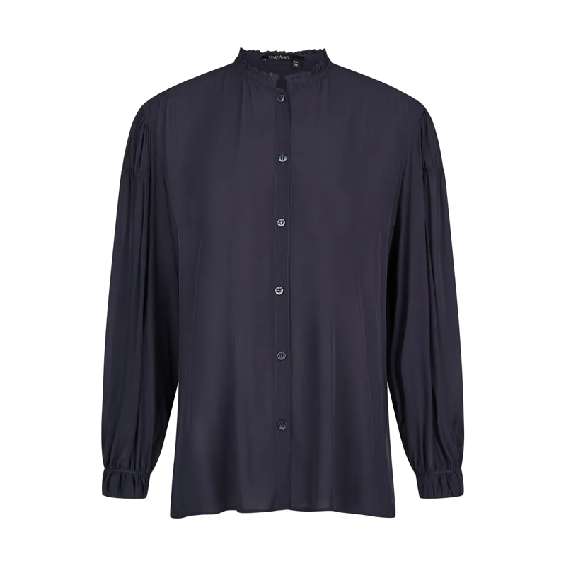 Marc Aurel Bluse Bluse blau
