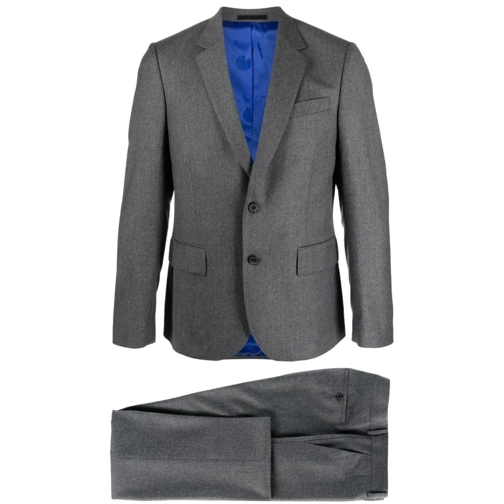 Paul Smith Anzugkombinationen Grey Wool-Cashmere Suit Grey