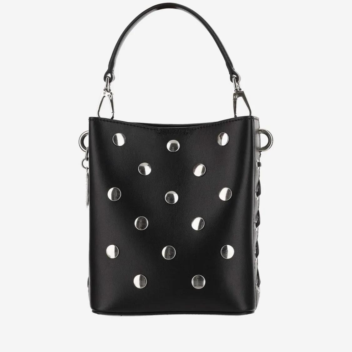 Stella Mccartney Bucket bags Small Frayme Bucket Bag in zwart