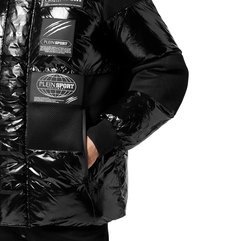 Plein Sport Daunenjacke Jacke Global Express Edition schwarz(Image 4)
