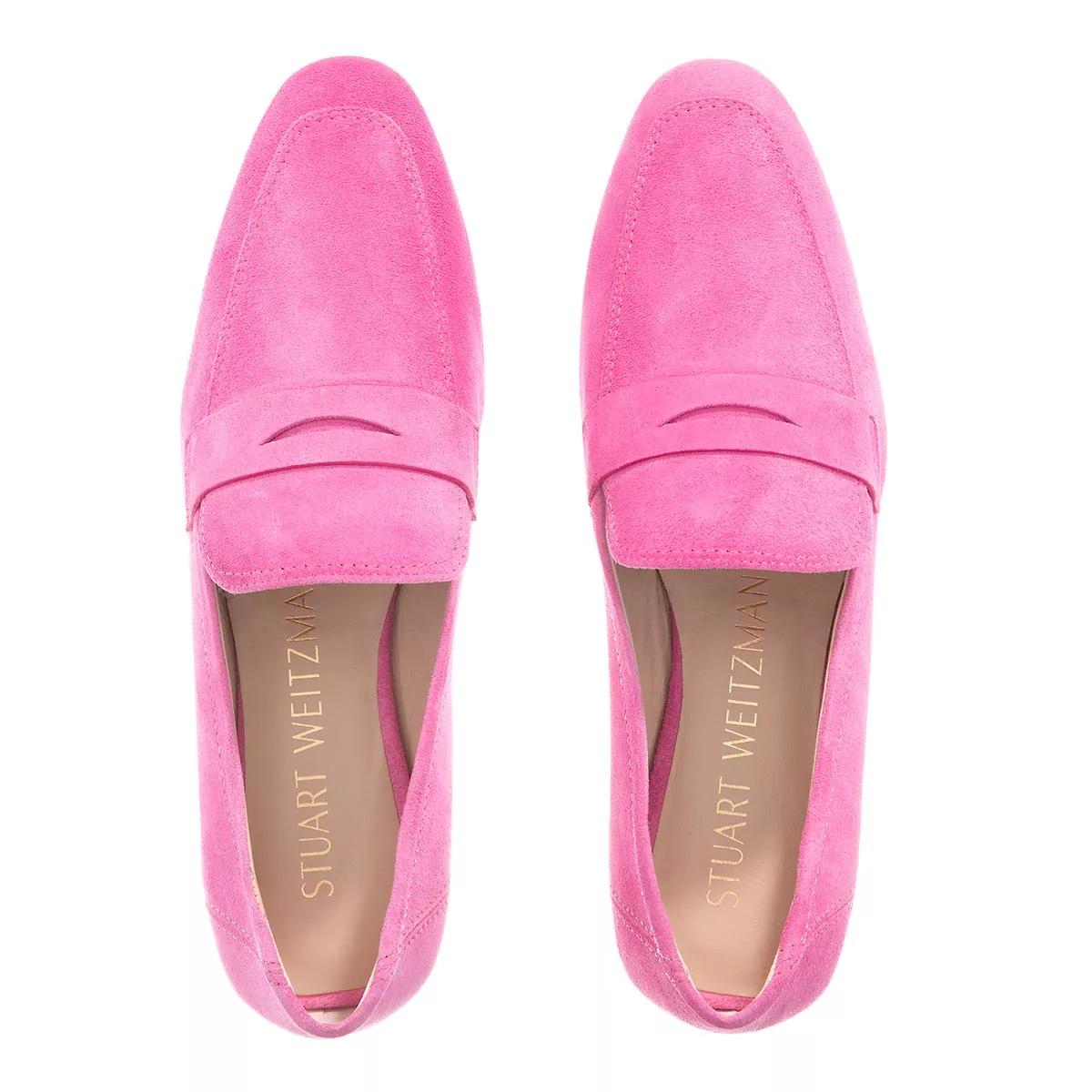 Stuart weitzman hot sale suede loafers