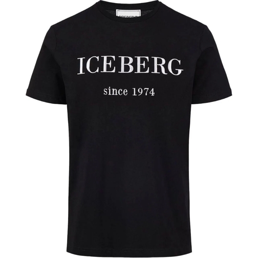 Iceberg T-Shirts T-Shirt schwarz