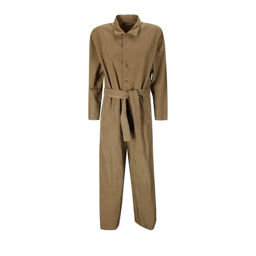 Labo.art Jumpsuits Velvet Jumpsuit Brown