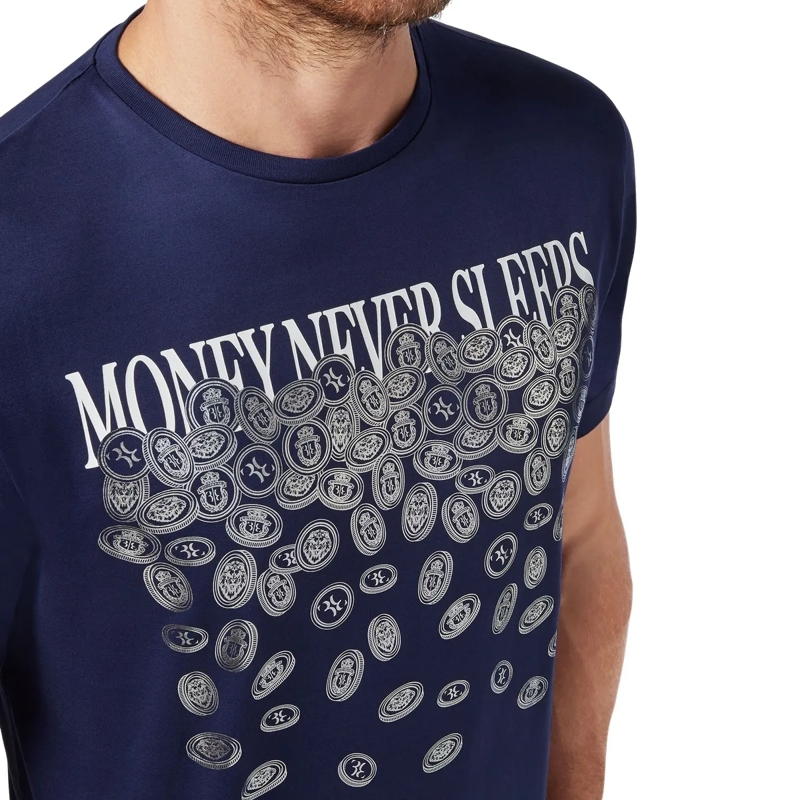 BILLIONAIRE T-Shirt T-Shirt Money dunkel-blau(Image 4)