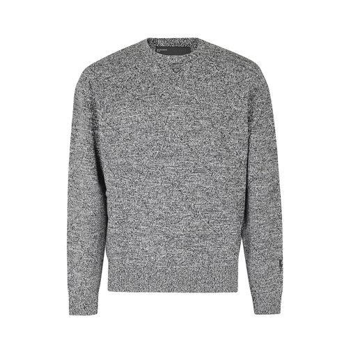 Neil Barrett Pull Triangle Neck Sweater Grey