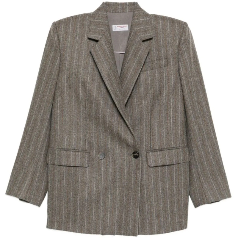 Alberto Biani Veste de transition Jackets Brown braun