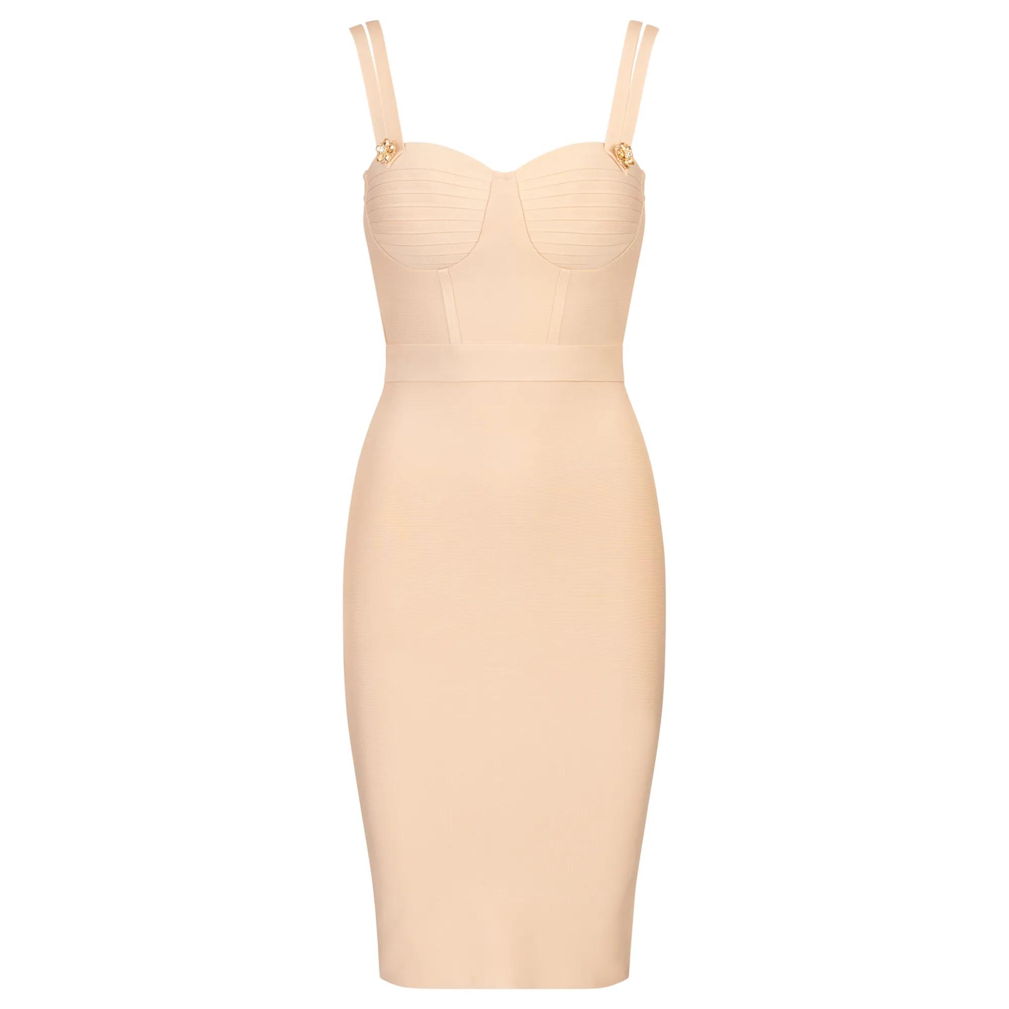 Thumbnail - Kraimod - Bandagekleid - Größe 34 DAMEN - beige