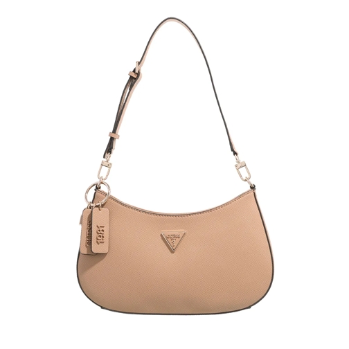 Guess Schultertasche Noelle Top Zip Shoulder Bag Beige