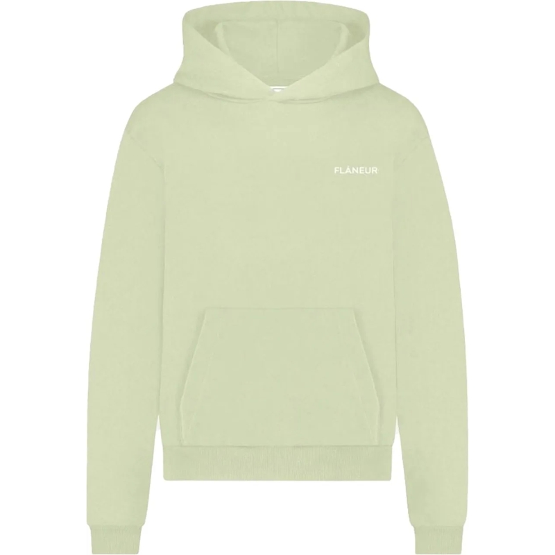 Flâneur  Logo Hoodie | Resin grün