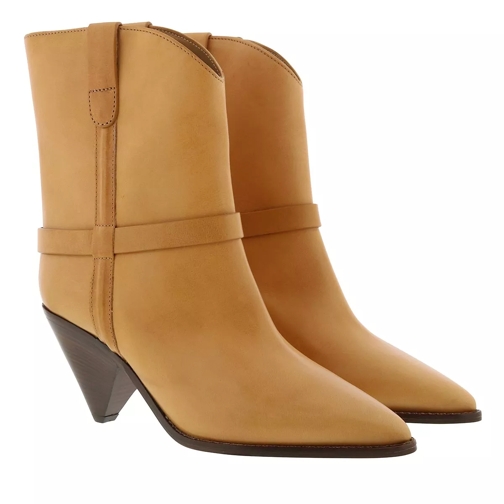 Isabel Marant Boots Leather Natural Ankle Boot