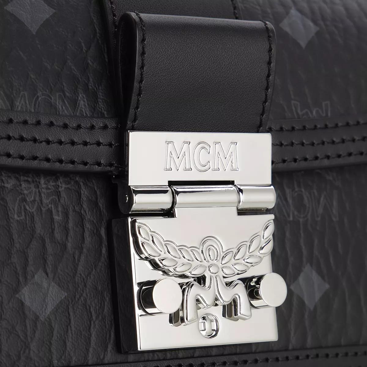 MCM Crossbody bags Tracy Vi Crossbody Mni Bk in zwart