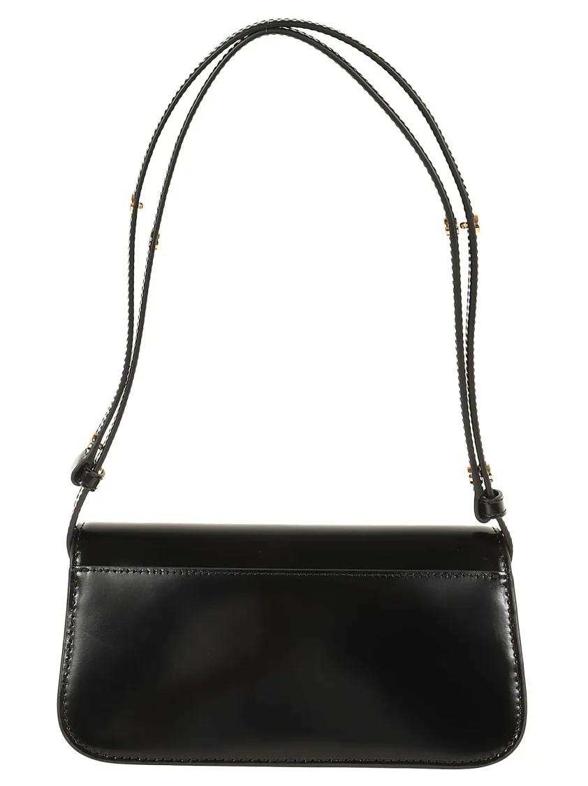 TORY BURCH Hobo bags Robinson Spazzolato E W Shoulder Bag in zwart