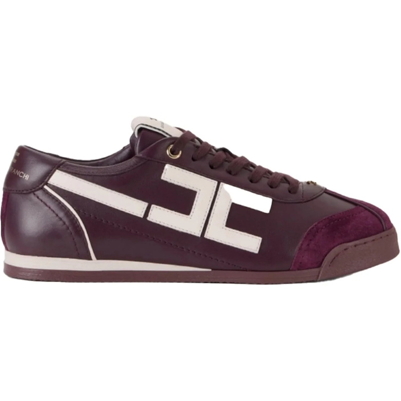 Elisabetta Franchi Sneaker basse Sneakers Merlotmilk braun