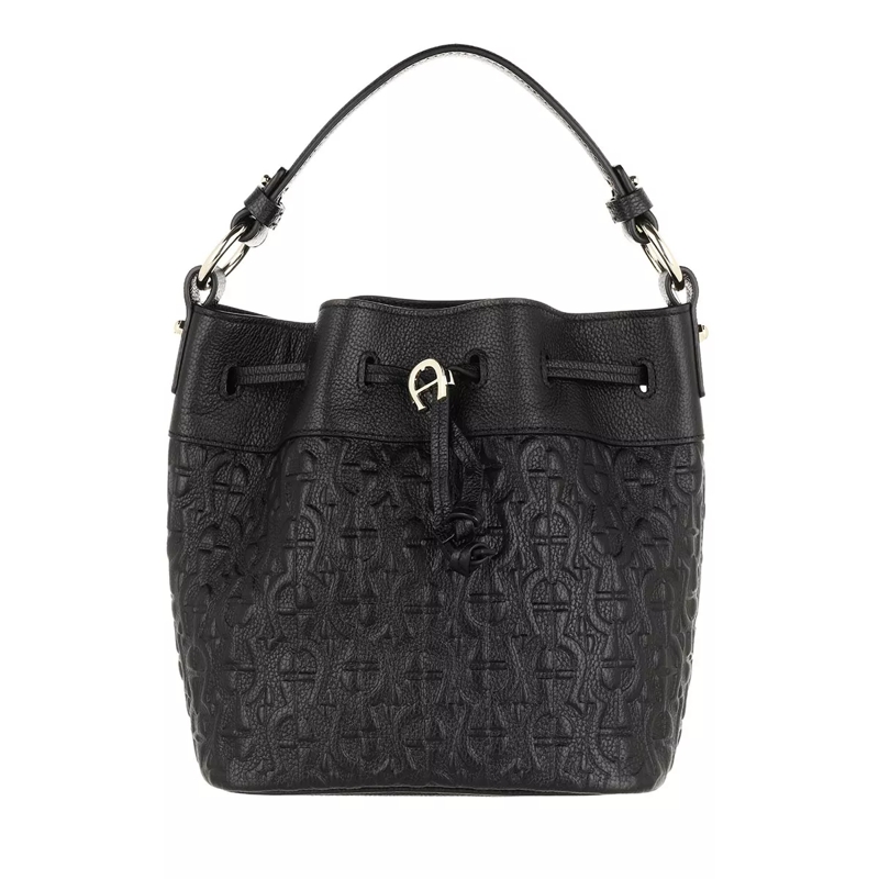 AIGNER Sac reporter Tara Handle Bag Black
